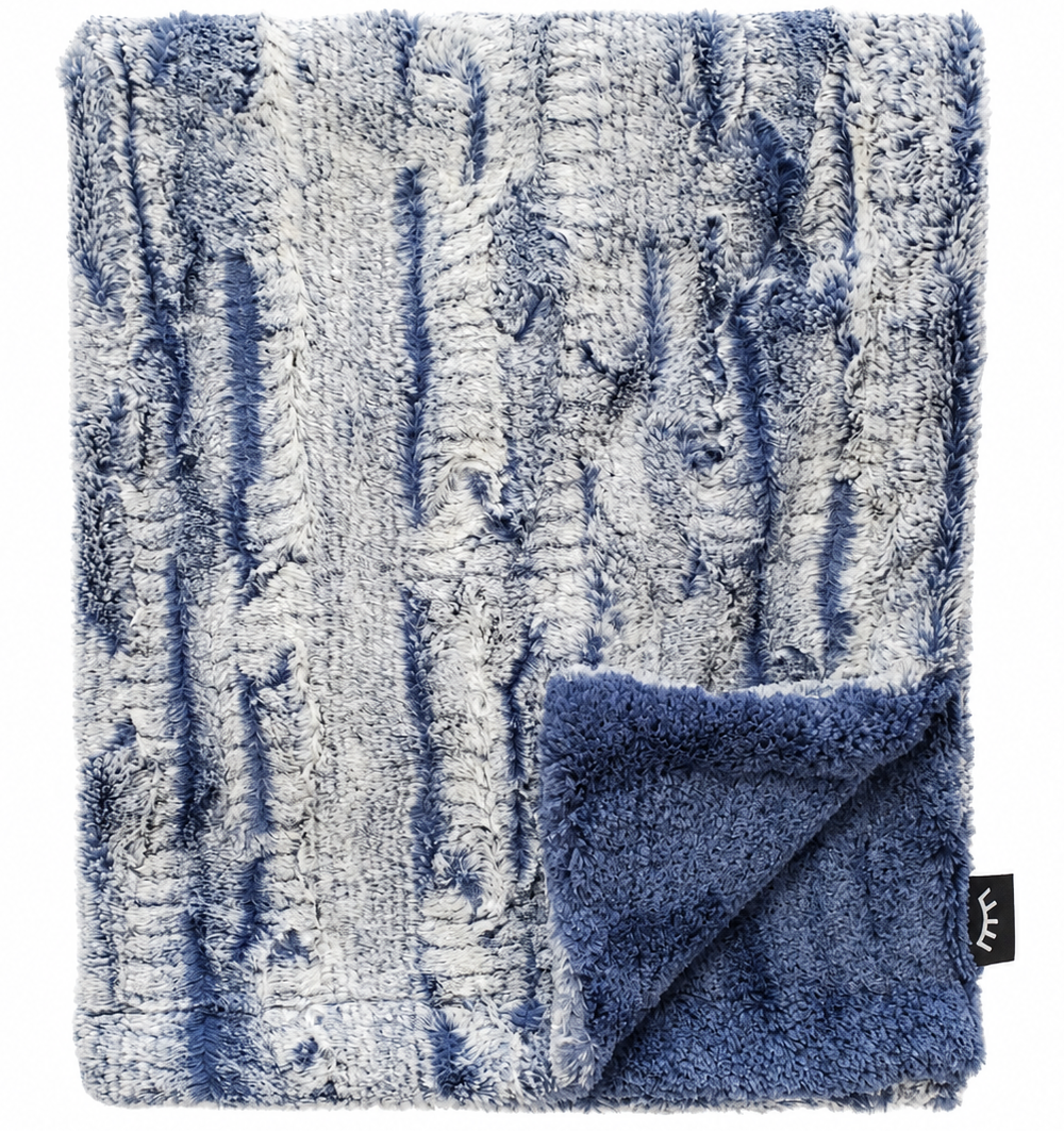 Blue Frost Stroller Blanket
