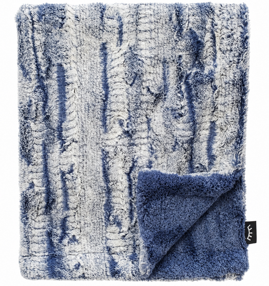 Blue Frost Stroller Blanket