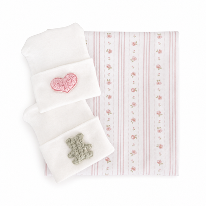 Sweater Hearts Hospital Hat
