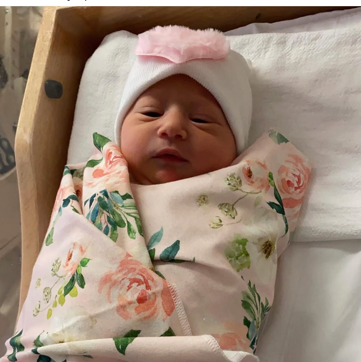 Cozy Heart Hospital Hat