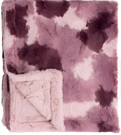 Raspberry Blend Stroller Blanket