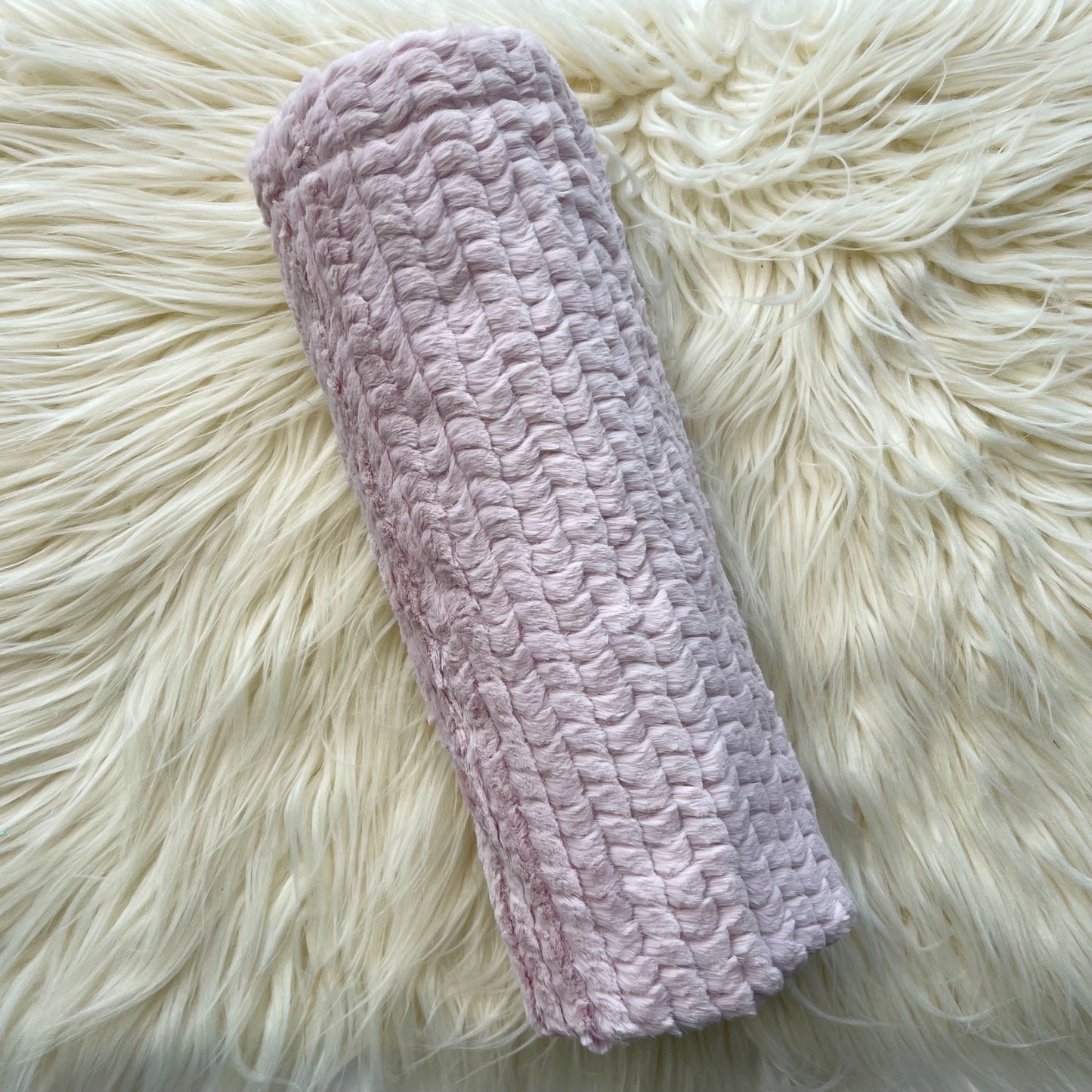 Herringbone Cable Stroller Blanket