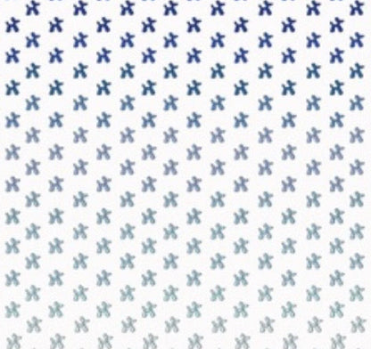 IMPERFECT Blue Ombre Dog Swaddle