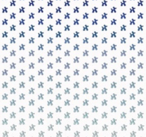 IMPERFECT Blue Ombre Dog Swaddle