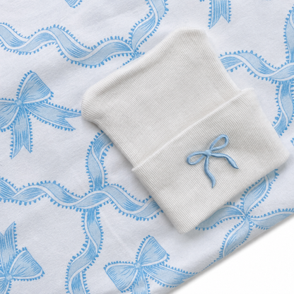 The Blue Ribbon Cameo Swaddle