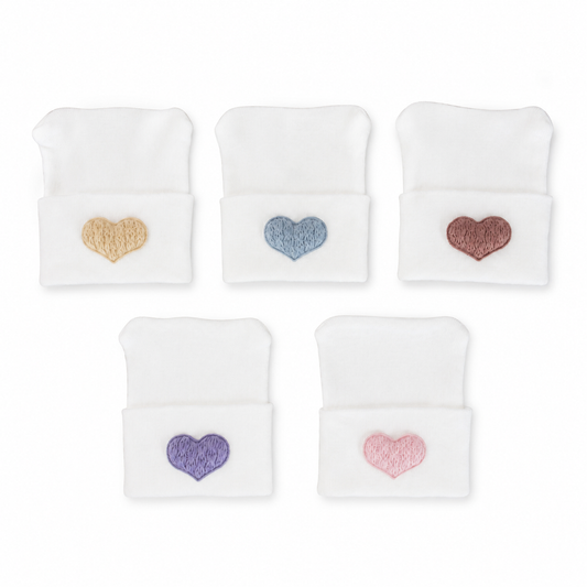 Sweater Hearts Hospital Hat