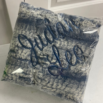 Blue Frost Stroller Blanket