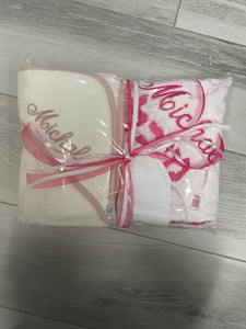 Rosy Pink Stroller Blanket