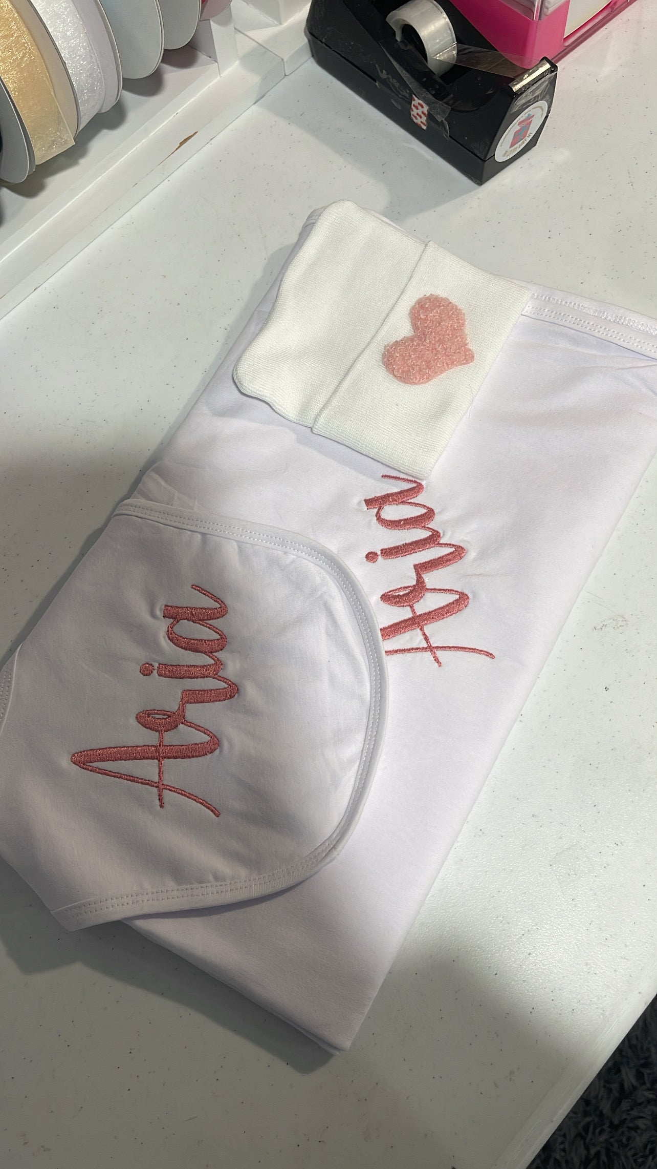 Embroidered Bibs