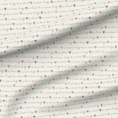 Signed With Love Rainbow Hearts Swaddle
