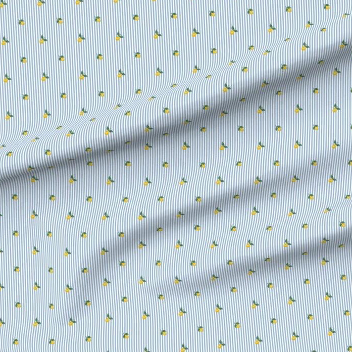 Lemon Pinstripe Swaddle