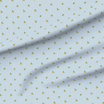 Lemon Pinstripe Swaddle