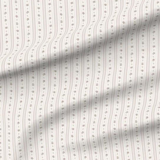Pink Farmhouse Stripes Swaddle