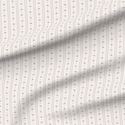 Pink Farmhouse Stripes Swaddle