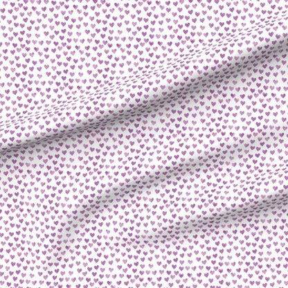 Purple Hearts Printed Swaddle