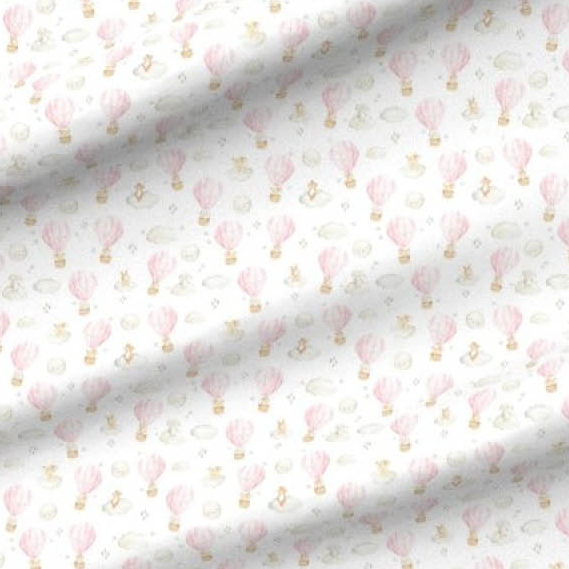 Pink Up Up and Away Swaddle