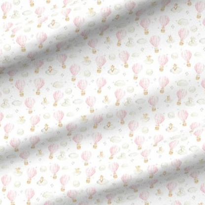 Pink Up Up and Away Swaddle