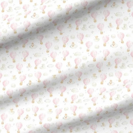 Pink Up Up and Away Swaddle