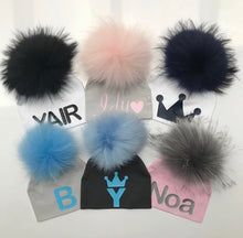 Load image into Gallery viewer, Pompom Hats - The Gifted Baby NY