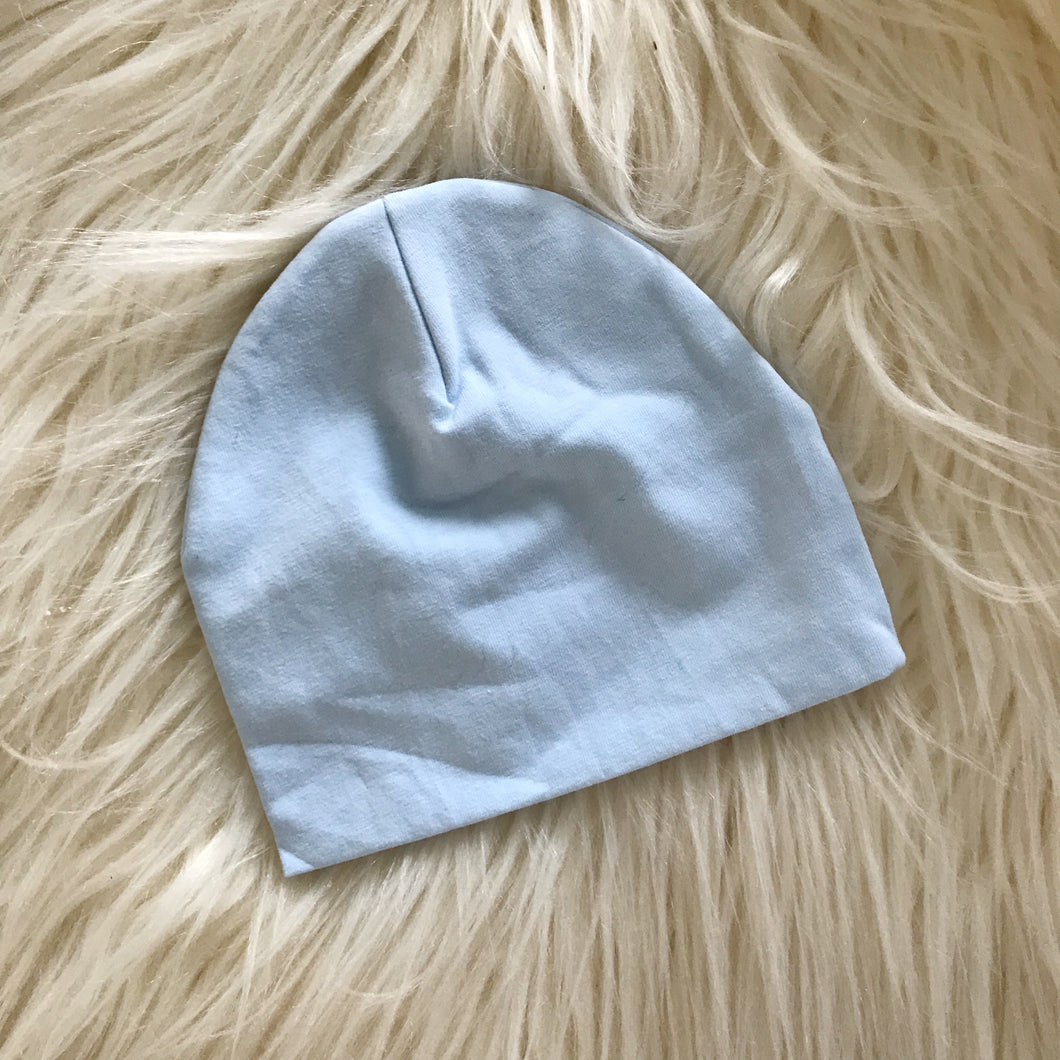 Light Blue Hat Without Snap - The Gifted Baby NY