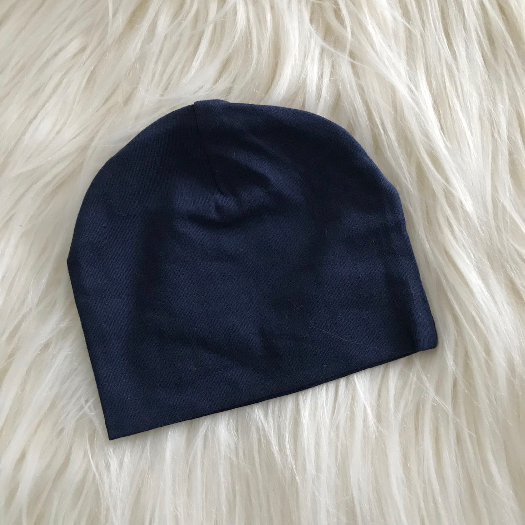 Navy Hat Without Snap - The Gifted Baby NY