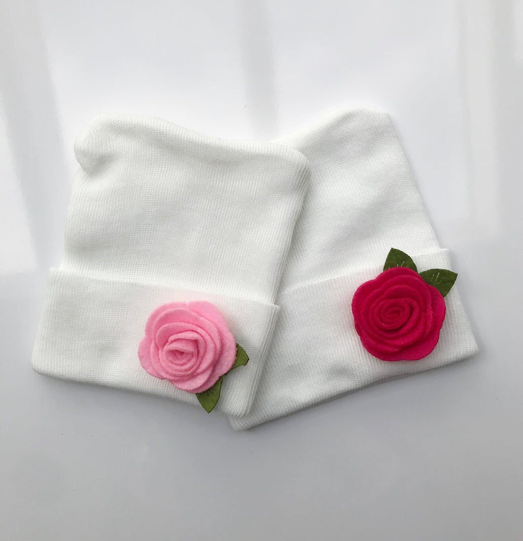 Rose Hospital Hat - The Gifted Baby NY
