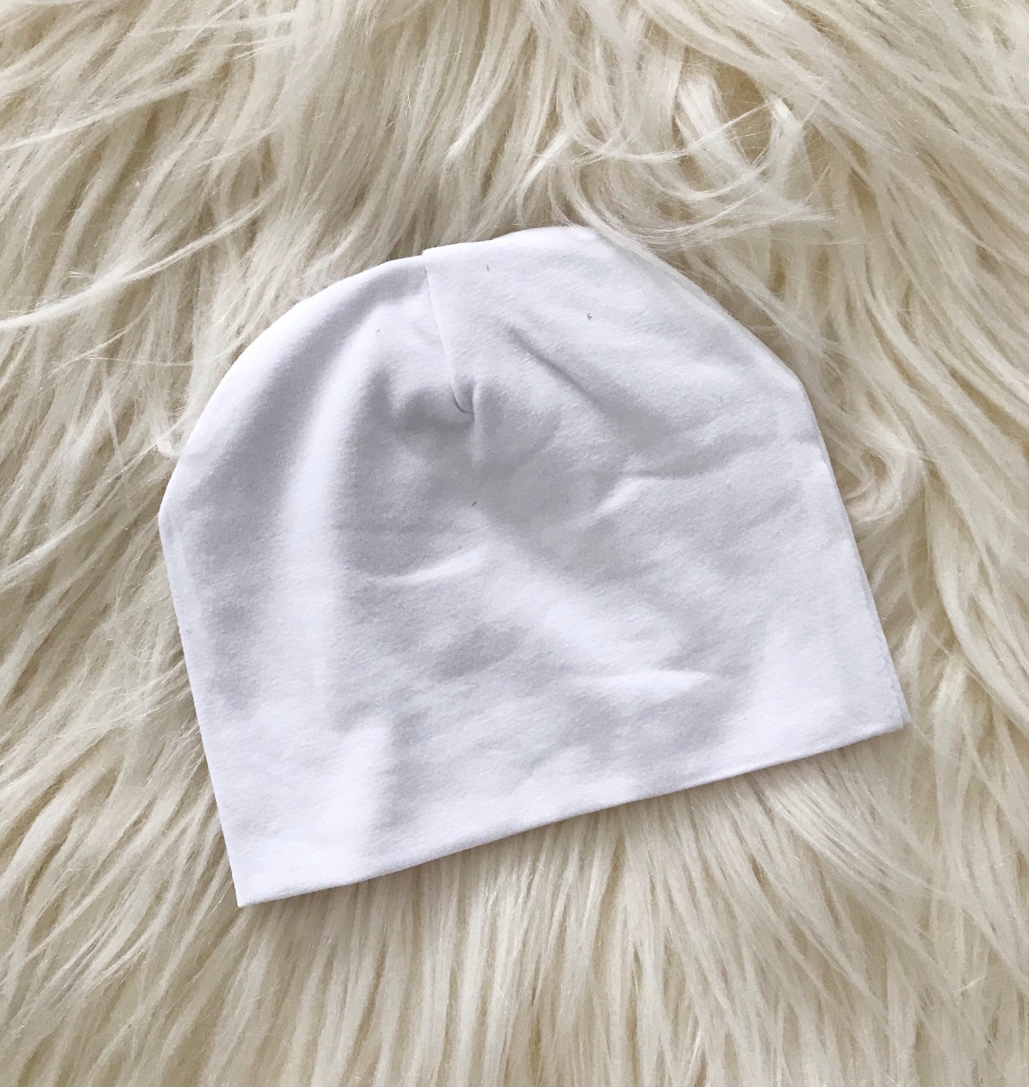 White Hat Without Snap - The Gifted Baby NY