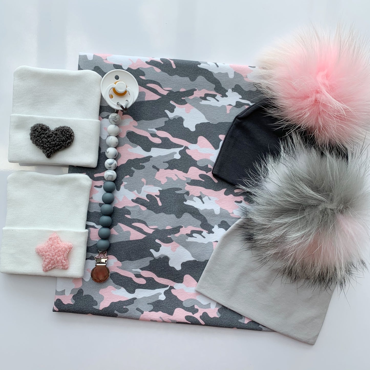 Pink Camouflage Swaddle - The Gifted Baby NY