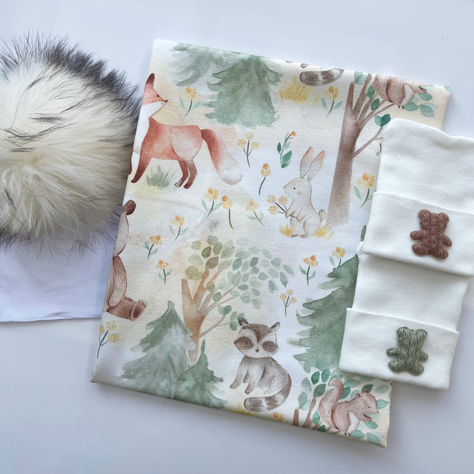 Forest Animals Swaddle
