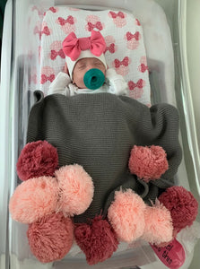 Oversized Bow Hospital Hat