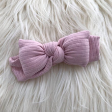 Load image into Gallery viewer, Blush Pink Puffer Bow - The Gifted Baby NY