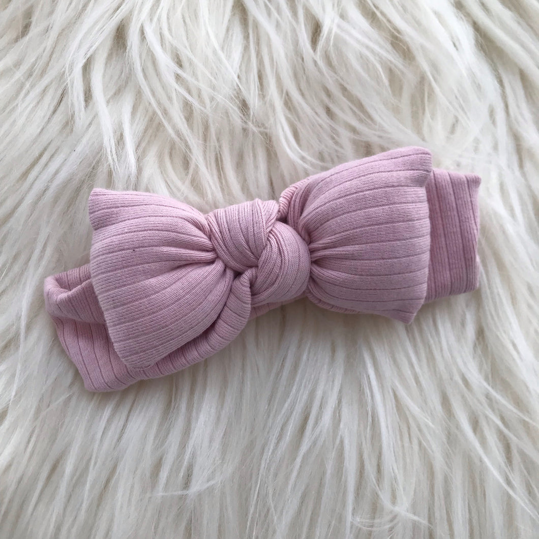 Blush Pink Puffer Bow - The Gifted Baby NY