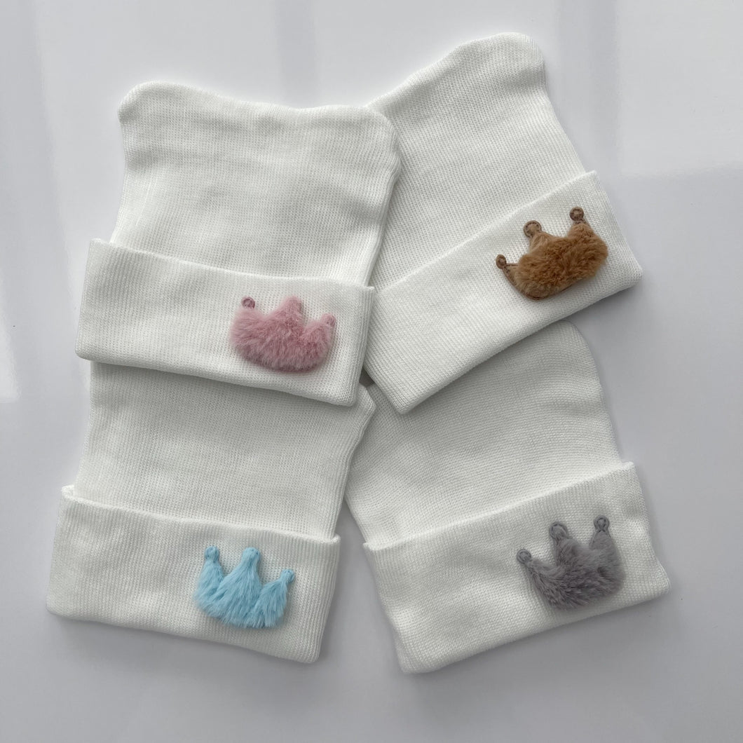 Furry Crown Hospital Hat