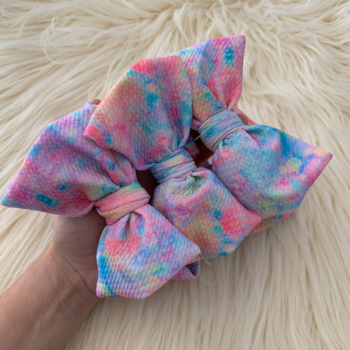 Tie-Dye Oversized Bow - The Gifted Baby NY