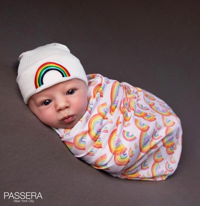 Rainbow Swaddle - The Gifted Baby NY
