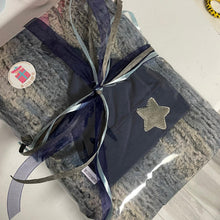 Load image into Gallery viewer, Navy Hat Gray Velvet Star - The Gifted Baby NY
