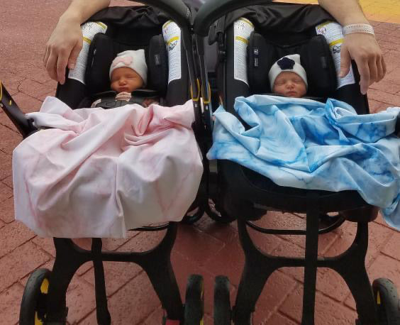 Pink Marble Swaddle - The Gifted Baby NY