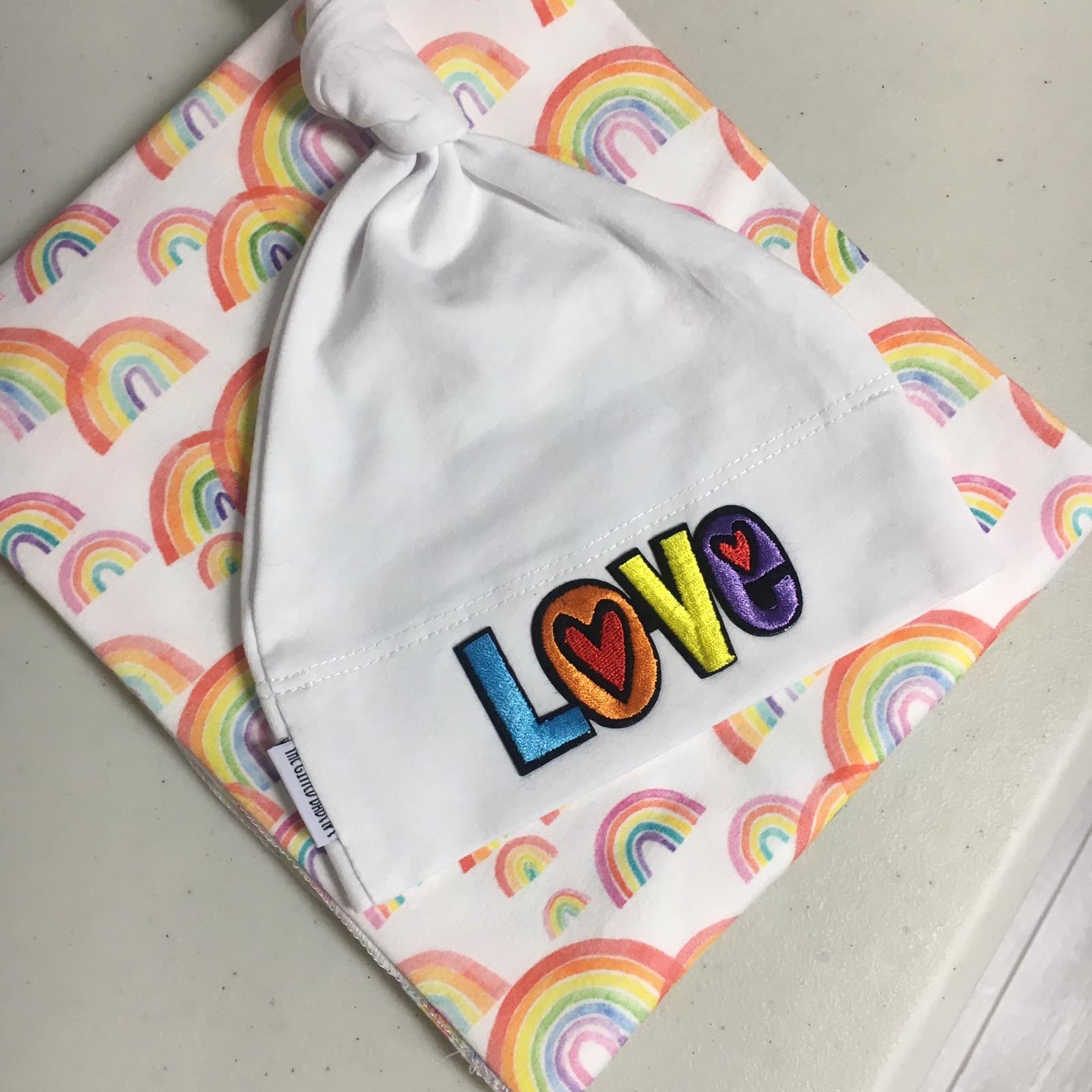 Rainbow Swaddle - The Gifted Baby NY