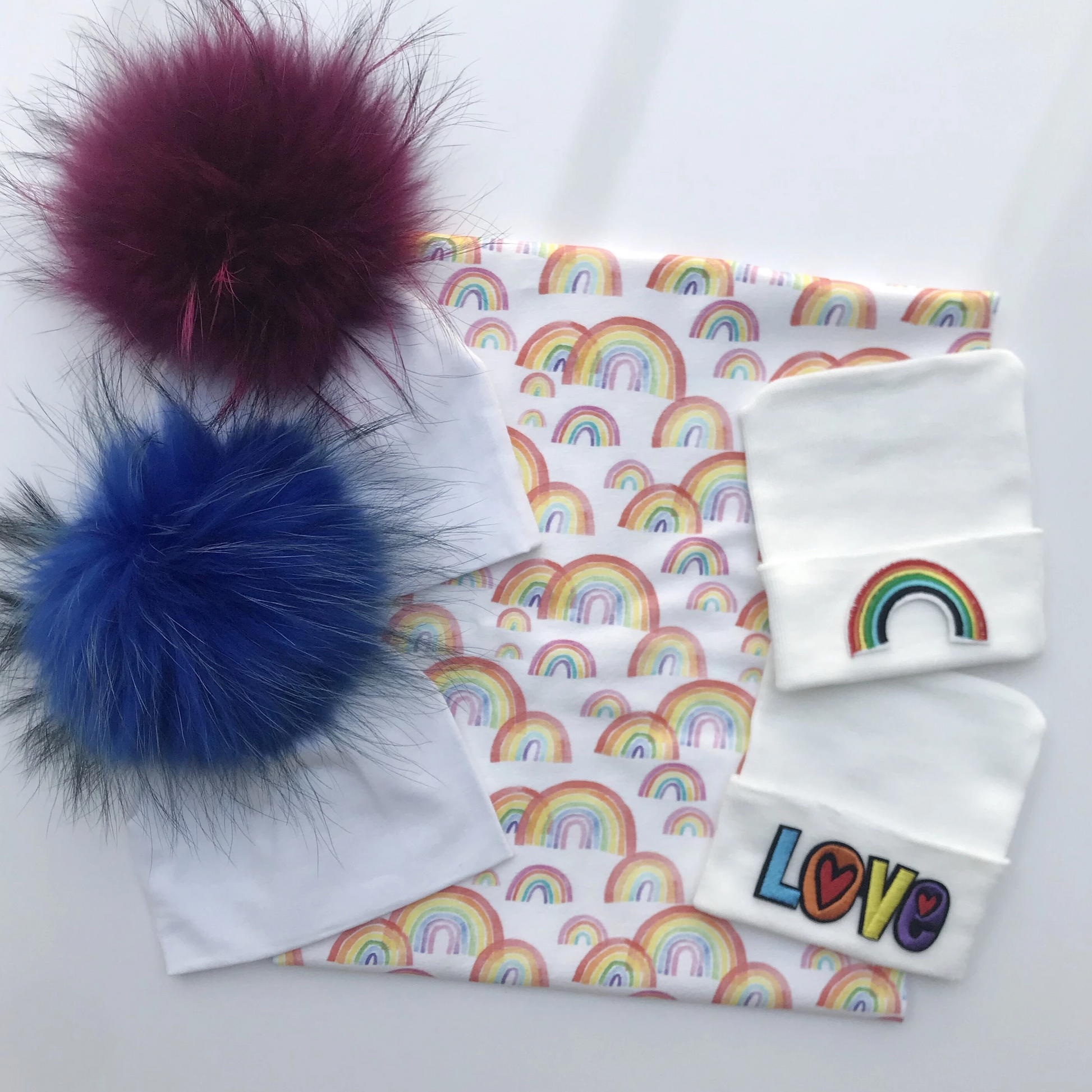 Rainbow Swaddle - The Gifted Baby NY