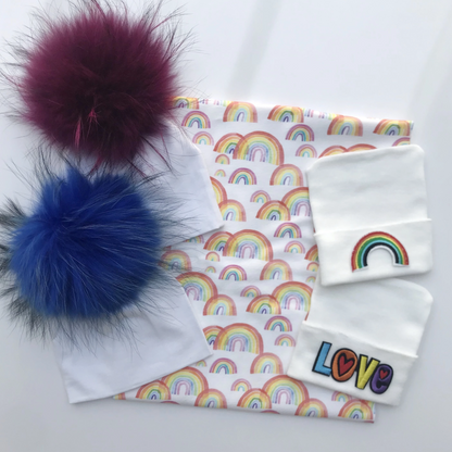 Rainbow Swaddle - The Gifted Baby NY