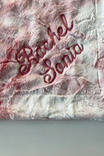 Load image into Gallery viewer, Pink Tie-Dye Stroller Blanket