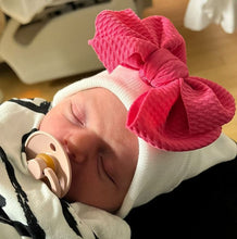 Load image into Gallery viewer, Oversized Bow Hospital Hat