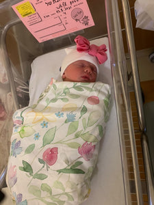 Oversized Bow Hospital Hat