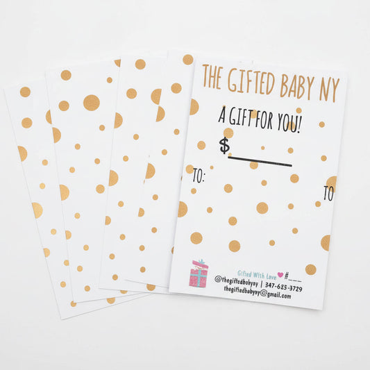 Gift Cards - The Gifted Baby NY