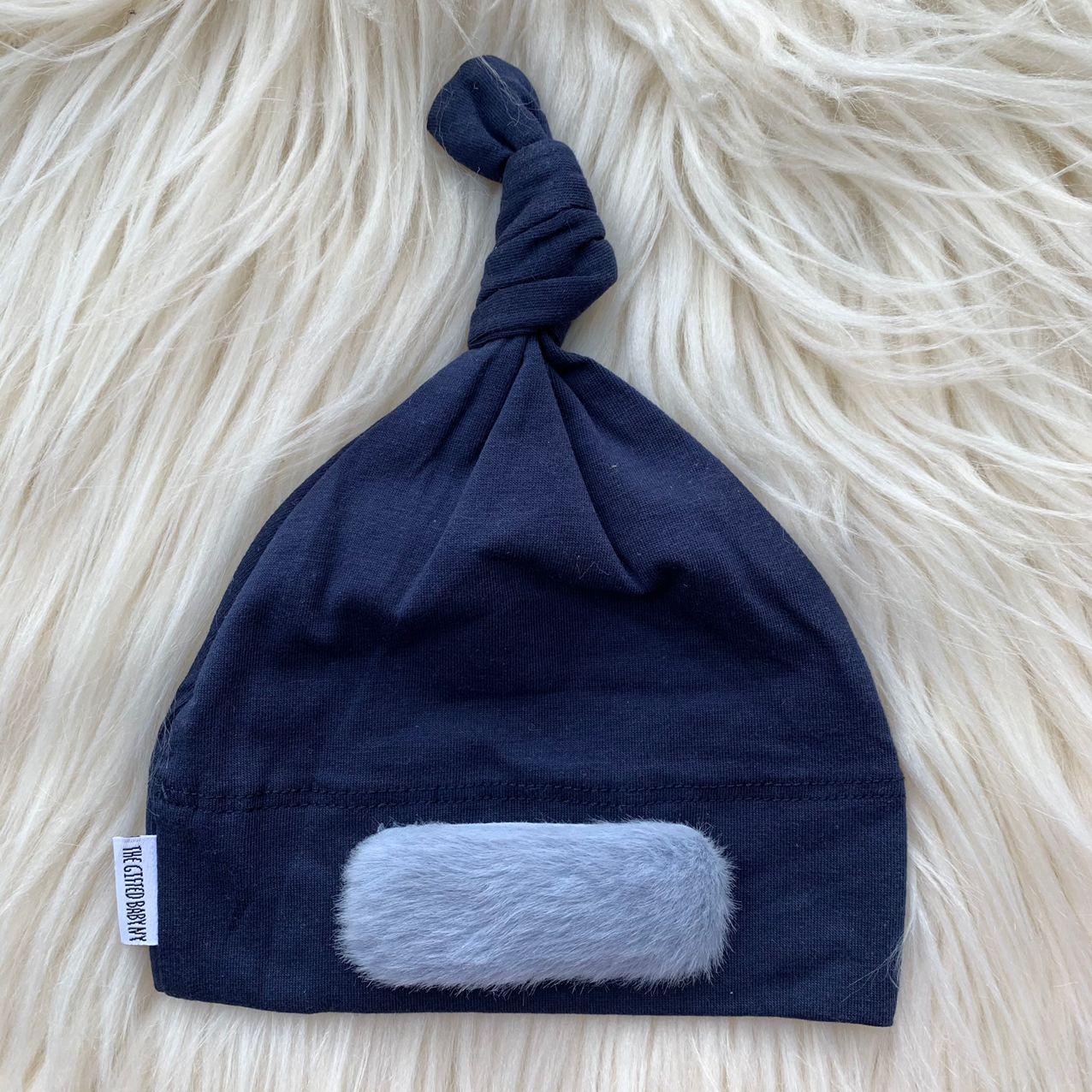 Navy Hat Blue Linear - The Gifted Baby NY