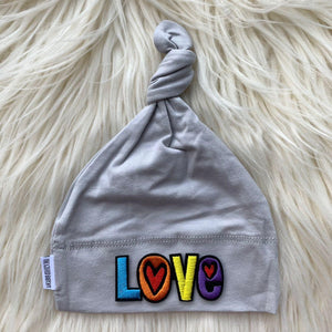Light Gray Hat Love - The Gifted Baby NY